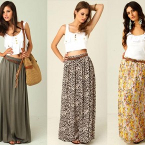 maxi skirts