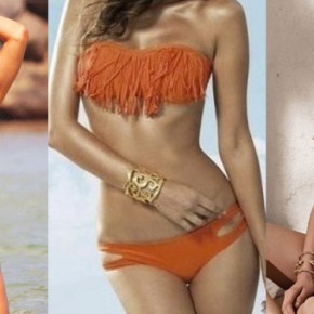 Cómo combinar bikinis con flecos - Tendencia 2013