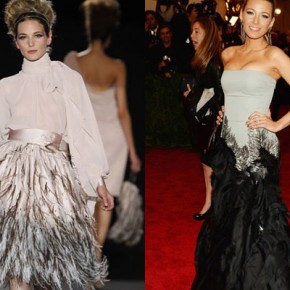 Cómo Combinar ropa con plumas - Tendencia Otoño 2013