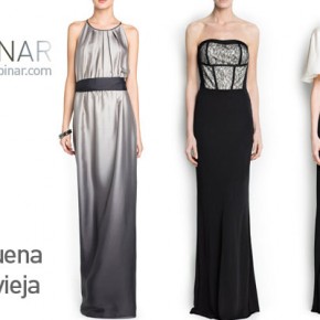 Cómo combinar looks de navidad con vestido largo