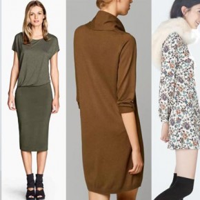 vestidos otoño 2014