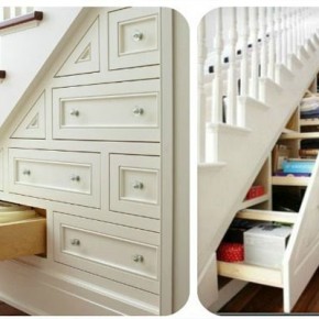Casa con escaleras - Decoración