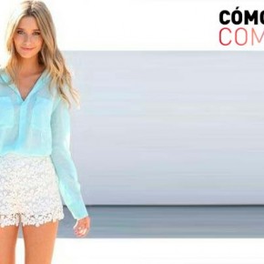 Cómo combinar shorts de encaje