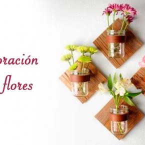 Decoración con flores