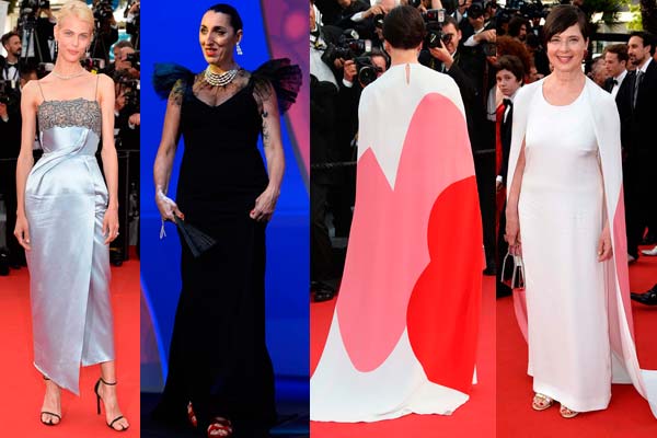 vestidos de la ceremonia de apertura de Cannes