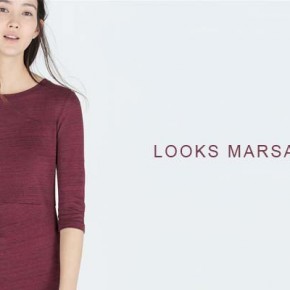 Looks con color marsala
