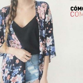 Combinar prendas con estampado de flores