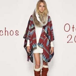 Cómo combinar ponchos