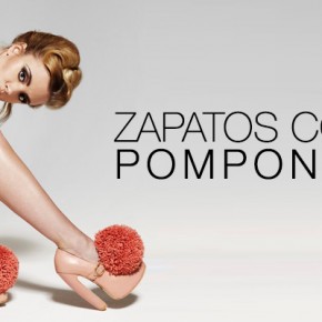 Zapatos con pompones