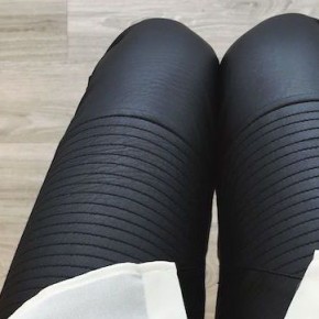 pantalones de cuero