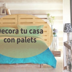 ideas para decorar con palets