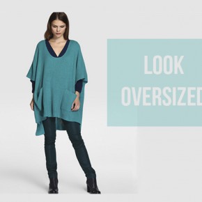 cómo combinar prendas oversized