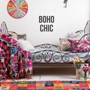 decoración boho chic