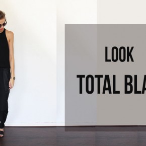 look total black