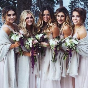 Boda de invierno, todos los looks y colores
