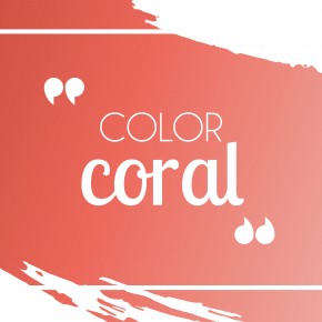 Cómo combinar color coral