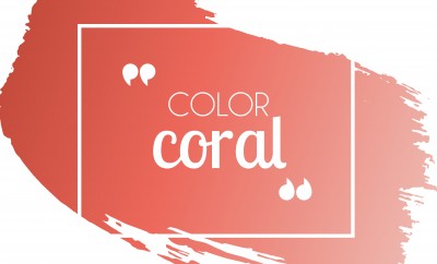 Cómo combinar color coral
