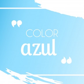 cómo combinar el color azul