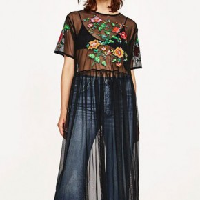 vestido con pantalones