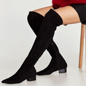 combinar botas altas